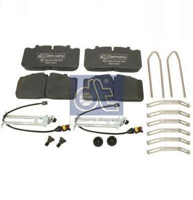 Комплект тормозных колодок, дисковый тормоз