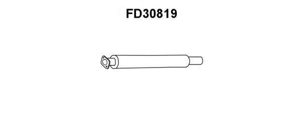 Предглушитель выхлопных газов