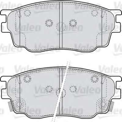 Комплект тормозных колодок, дисковый тормоз