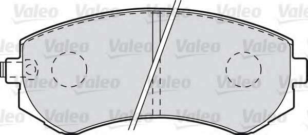 Комплект тормозных колодок, дисковый тормоз