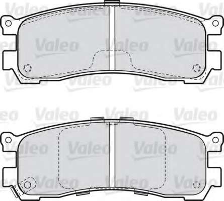 Комплект тормозных колодок, дисковый тормоз