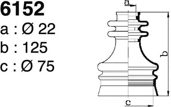 Комплект пылника, приводной вал
