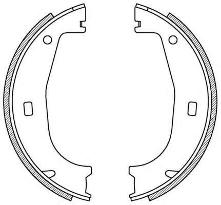 Комплект тормозных колодок