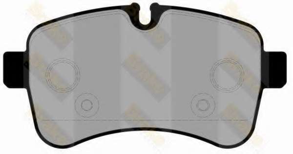 Комплект тормозных колодок, дисковый тормоз