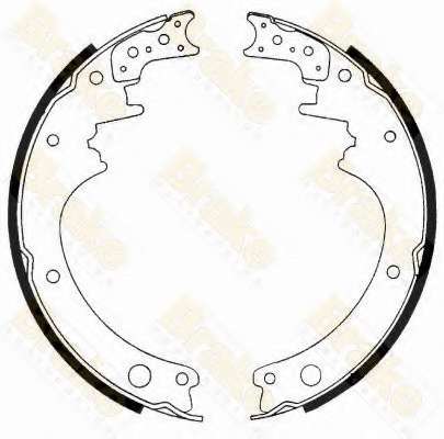 Комплект тормозных колодок