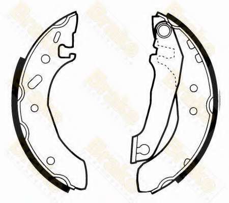 Комплект тормозных колодок