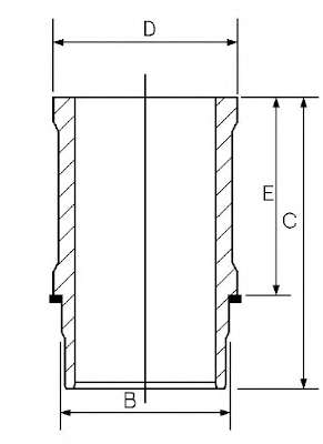 Гильза цилиндра