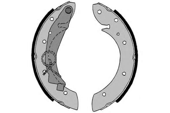 Комплект тормозных колодок