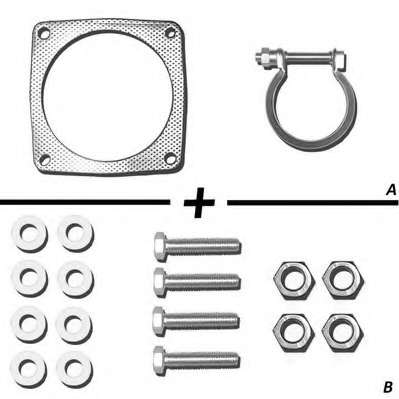 Монтажный комплект, сажевый / частичный фильтр
