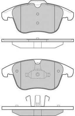 Комплект тормозных колодок, дисковый тормоз