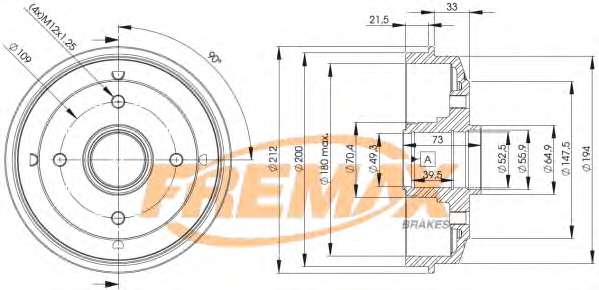 Тормозной барабан