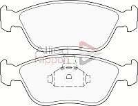 Комплект тормозных колодок, дисковый тормоз