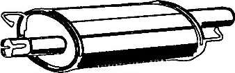 Средний глушитель выхлопных газов
