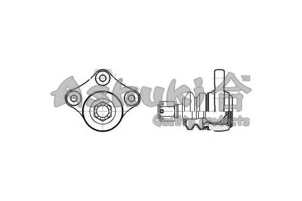 Несущий / направляющий шарнир