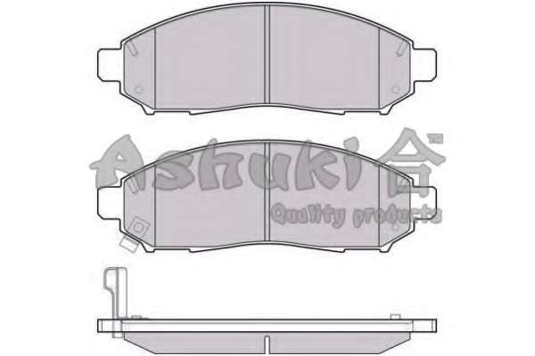 Комплект тормозных колодок, дисковый тормоз