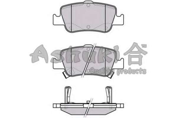 Комплект тормозных колодок, дисковый тормоз
