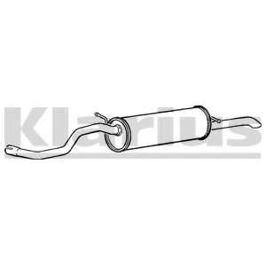 Глушитель выхлопных газов конечный