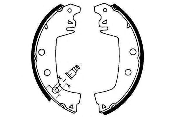 Комплект тормозных колодок
