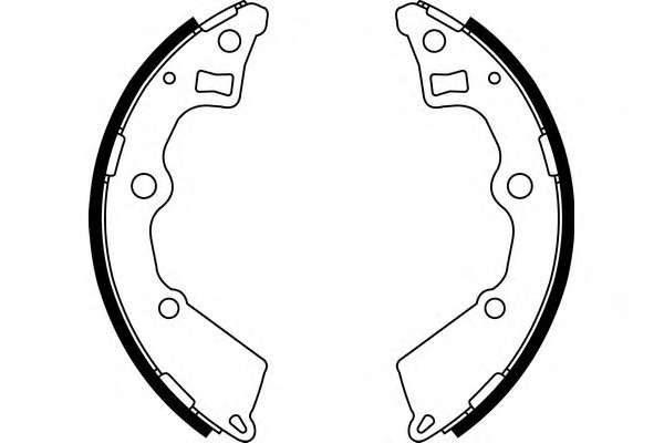 Комплект тормозных колодок