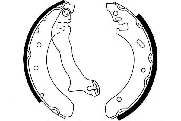 Комплект тормозных колодок