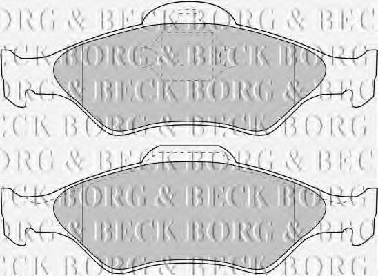 Комплект тормозных колодок, дисковый тормоз