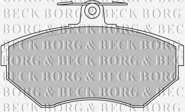 Комплект тормозных колодок, дисковый тормоз