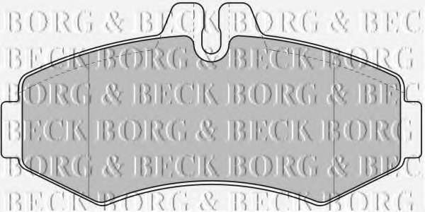 Комплект тормозных колодок, дисковый тормоз