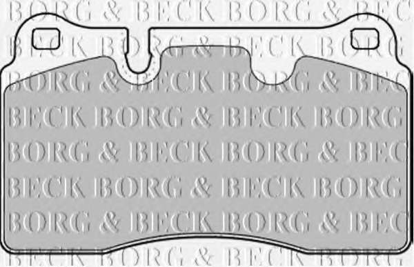 Комплект тормозных колодок, дисковый тормоз