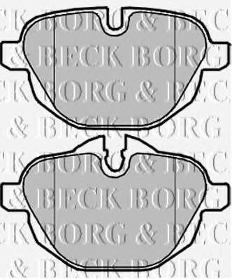 Комплект тормозных колодок, дисковый тормоз