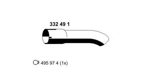 Труба выхлопного газа