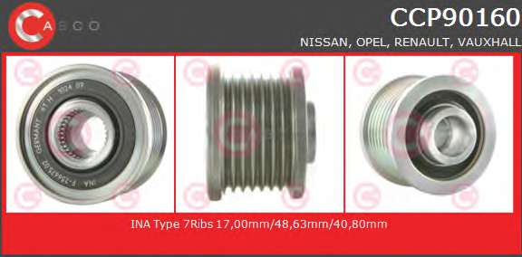 Ременный шкив, генератор