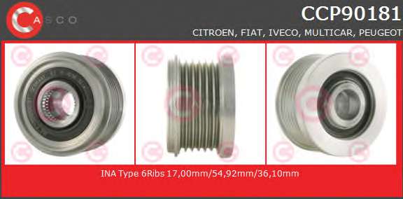 Ременный шкив, генератор