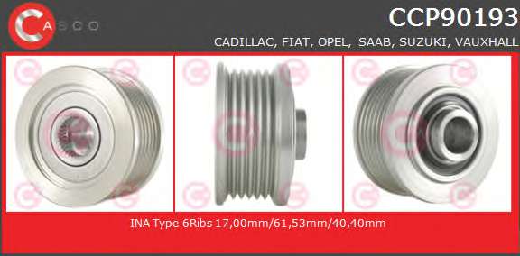 Ременный шкив, генератор