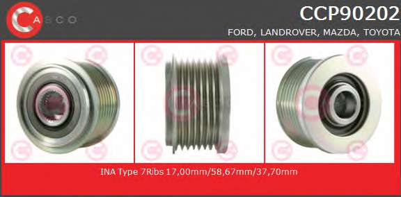 Ременный шкив, генератор