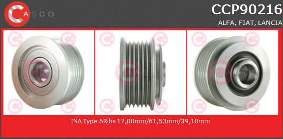 Ременный шкив, генератор