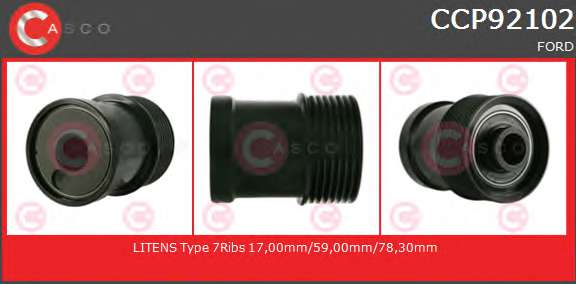 Ременный шкив, генератор