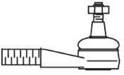 Наконечник поперечной рулевой тяги