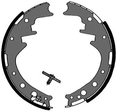 Комплект тормозных колодок