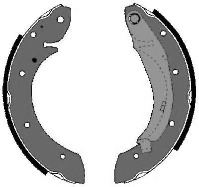 Комплект тормозных колодок