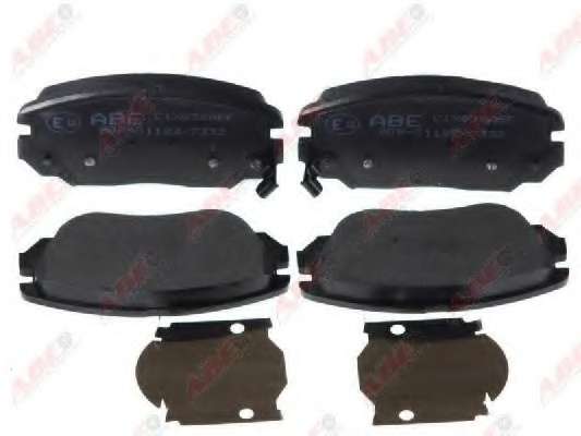 Комплект тормозных колодок, дисковый тормоз