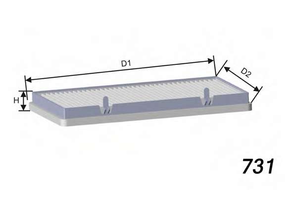 Фильтр, воздух во внутренном пространстве