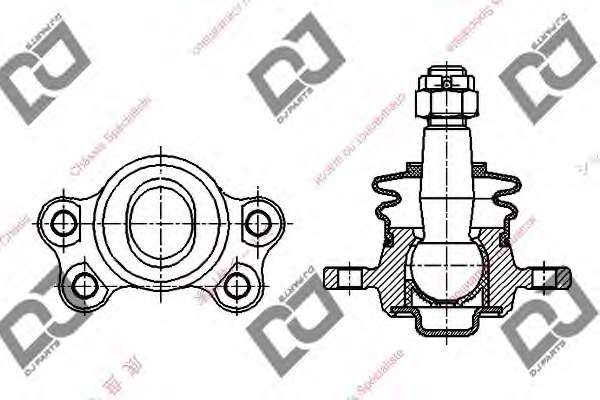Несущий / направляющий шарнир