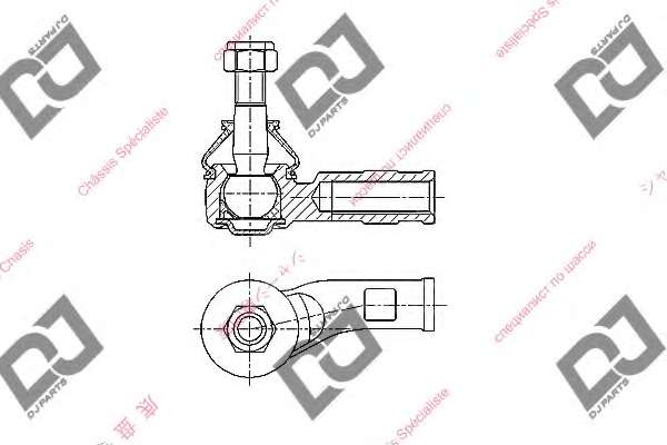 Наконечник поперечной рулевой тяги