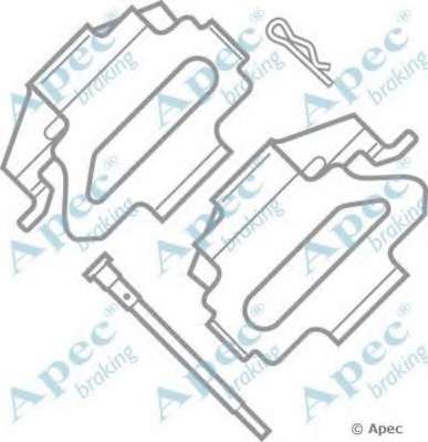 Комплектующие, тормозные колодки