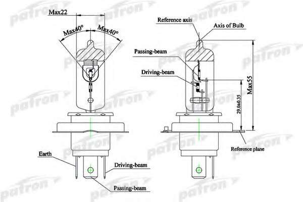 Лампа накаливания, фара дальнего света; Лампа накаливания, основная фара; Лампа накаливания, противотуманная фара; Лампа накаливания, основная фара; Лампа накаливания, фара дальнего света; Лампа накаливания, противотуманная фара