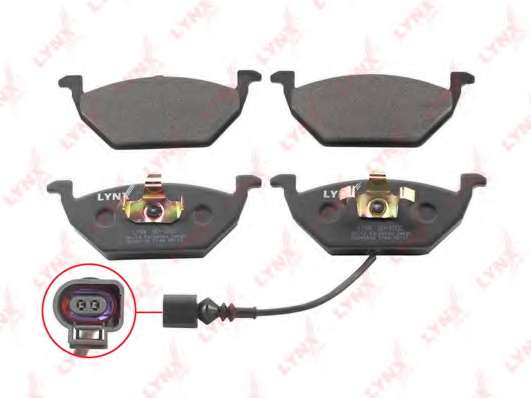 Комплект тормозных колодок, дисковый тормоз