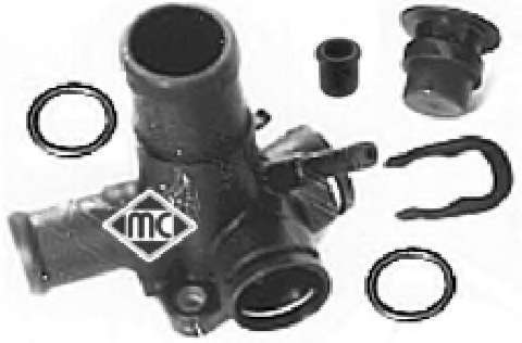 Фланец охлаждающей жидкости