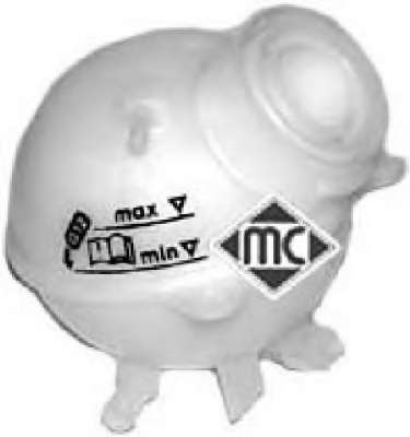 Бачок, радиатор