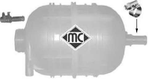 Бачок, радиатор