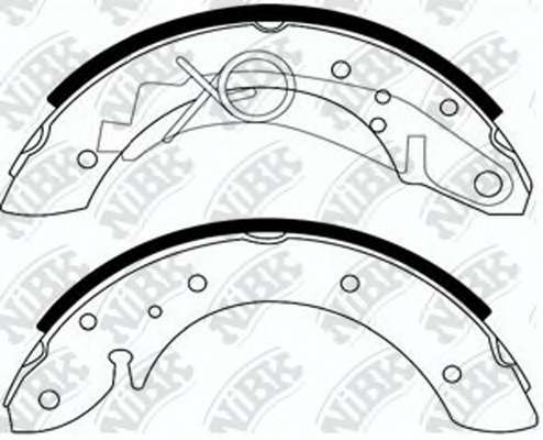 Комплект тормозных колодок